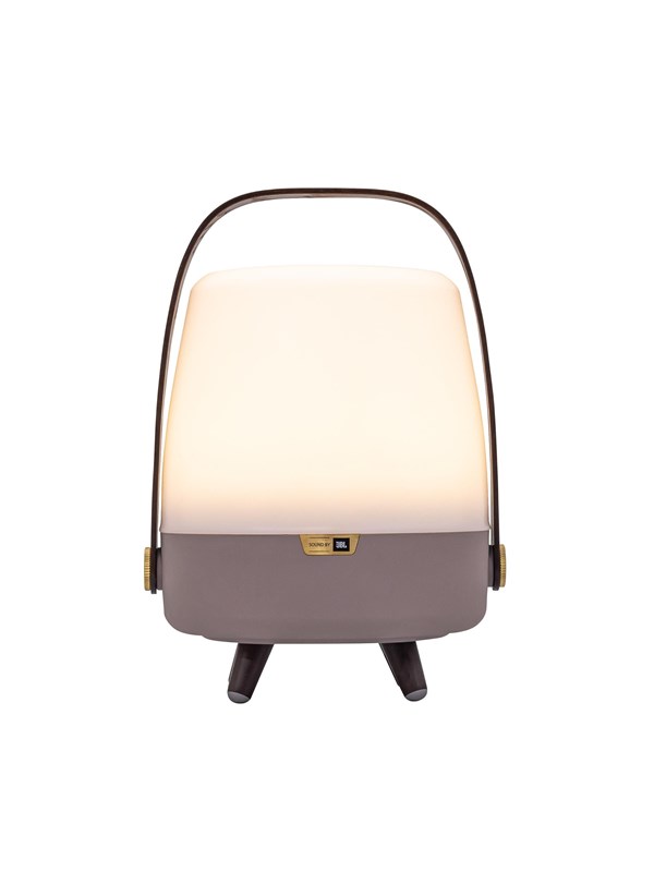 Kooduu Lite-Up Play Mini - Draagbare Speaker Lamp - Krachtig Geluid - Warm Wit Licht - Earth