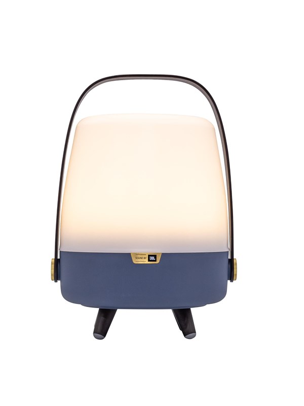 Kooduu Lite-Up Play Mini - Draagbare Speaker Lamp - Krachtig Geluid - Warm Wit Licht - Ocean Blue