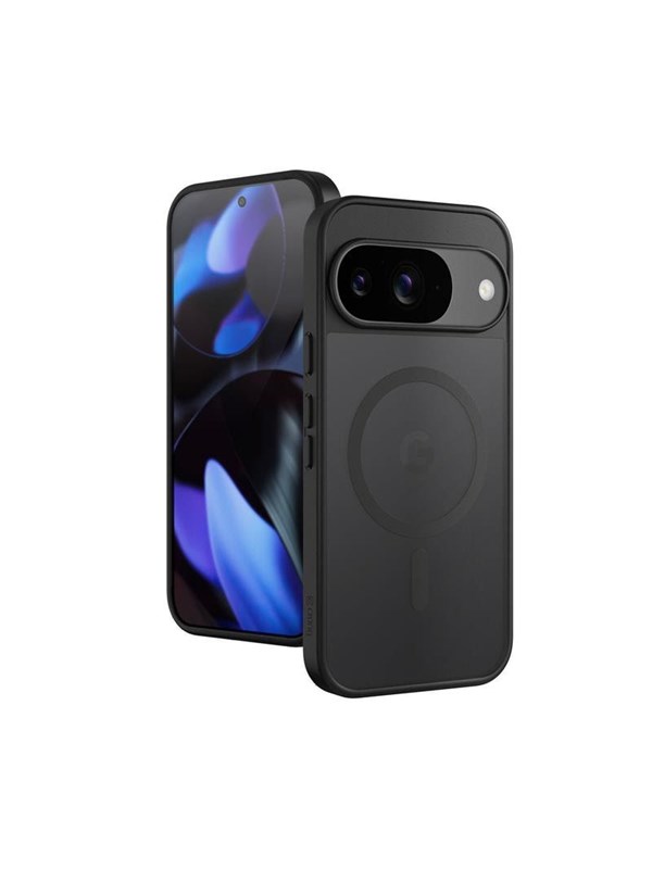 CRONG Hybrid Matte Magnetic - MagSafe Google Pixel 9 Case (Black)