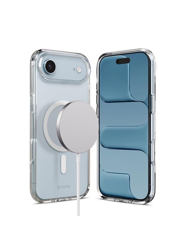 CRONG Clear MAG Cover - MagSafe iPhone Air Case (Clear)