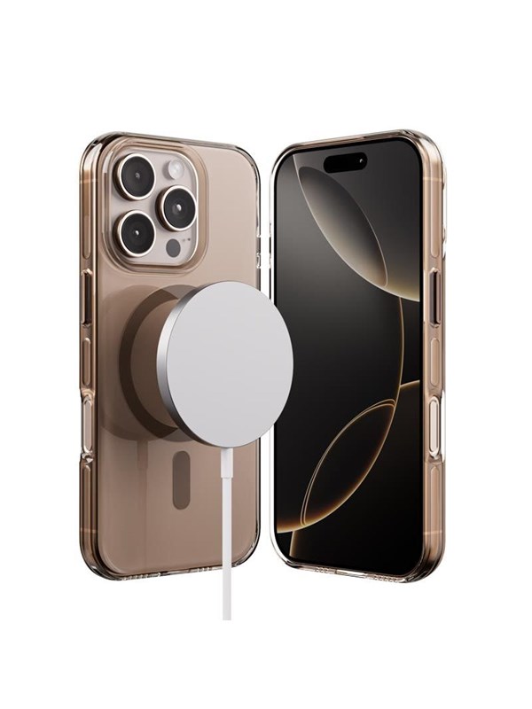 CRONG Clear MAG Pro - iPhone 16 Pro MagSafe Case (Desert)
