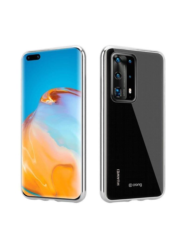 CRONG Crystal Slim Cover - Huawei P40 Pro Case (Transparent)