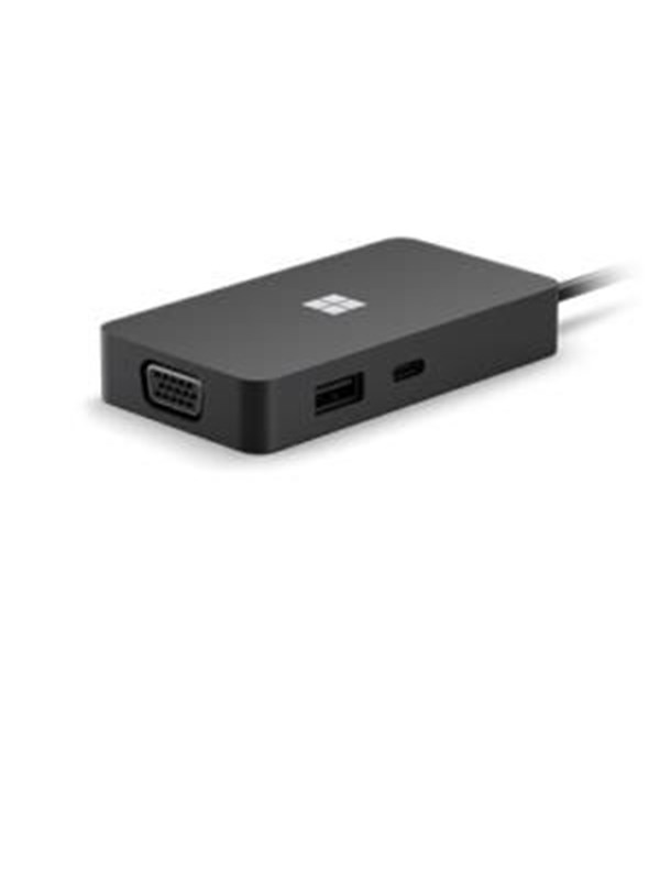 Microsoft Surface USB-C Travel Hub - Dockingstation - HDMI & VGA - USB-A - Gigabit Ethernet