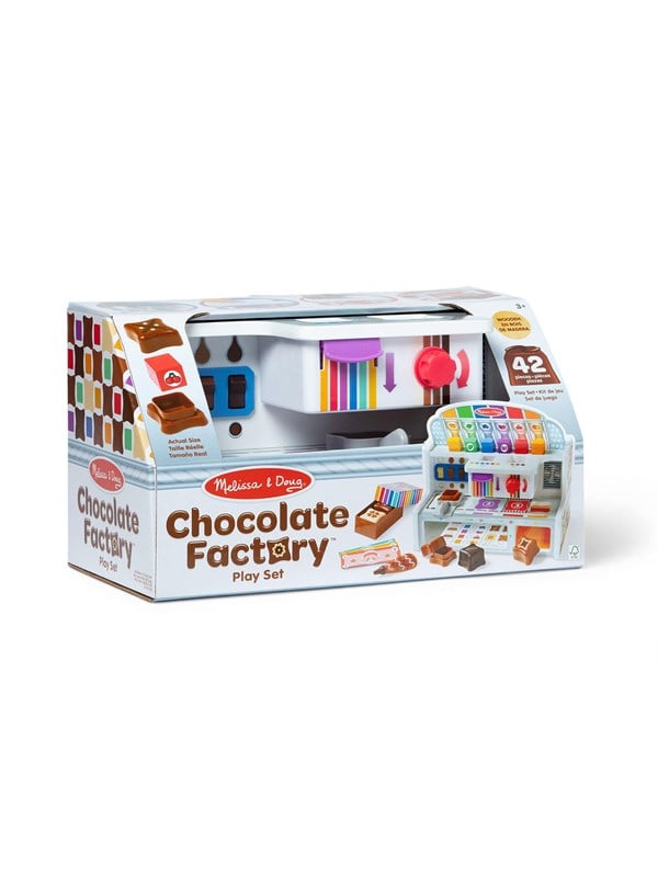 Melissa & Doug Wooden Chocolate Factory Play Set