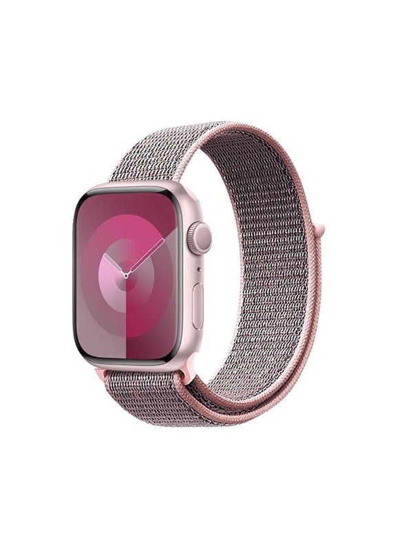 CRONG Nylon - Sport Band for Apple Watch 38/40/41/42 mm (Light Pink)