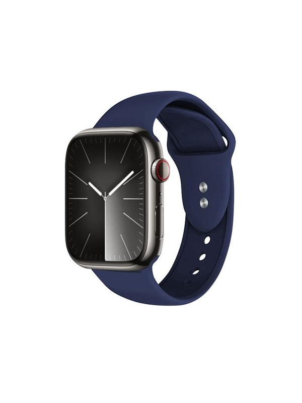 CRONG Liquid - Apple Watch Strap 44/45/46/49 mm (Navy Blue)