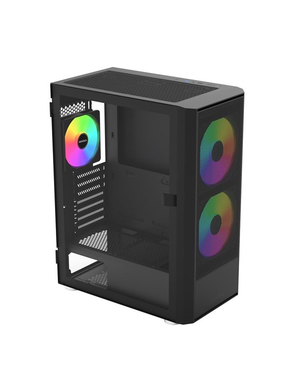Montech X2 Plus - Case - Miditower - Zwart