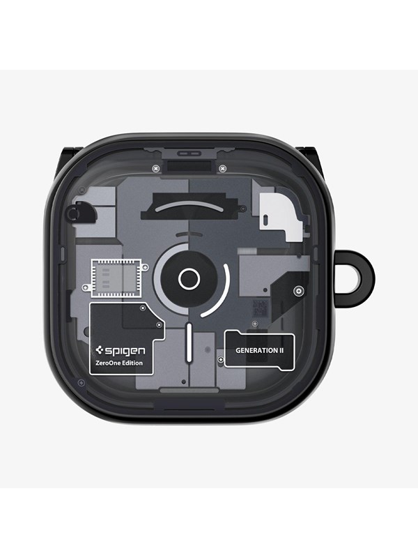 Spigen Ultra Hybrid - zero one black - Samsung Galaxy Buds 4 Pro/4