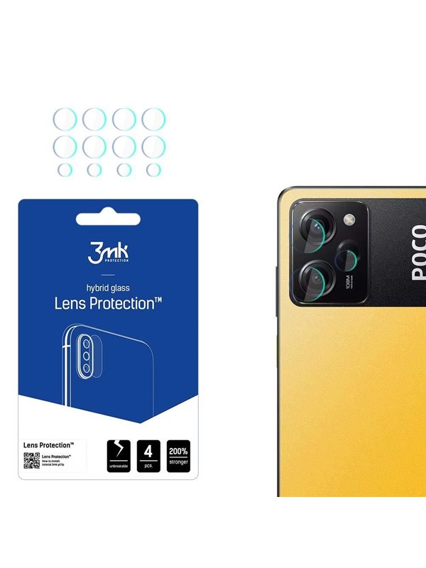 3mk Lens Protection hybrid camera glass for Poco X5 Pro 5G
