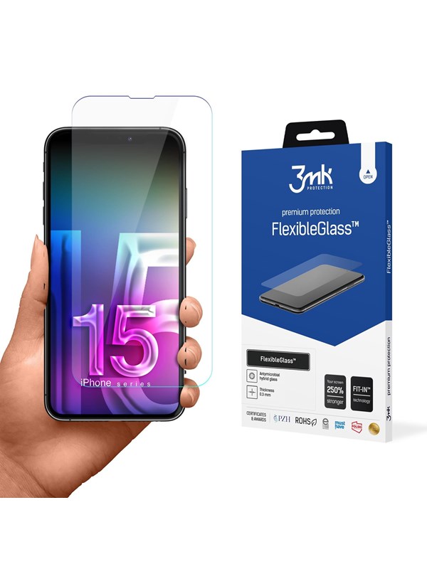 3mk Apple iPhone 15 Plus - FlexibleGlass