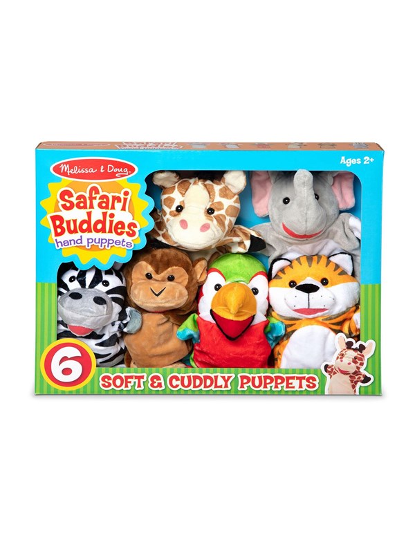 Melissa & Dough Safari Buddies - Handpoppen