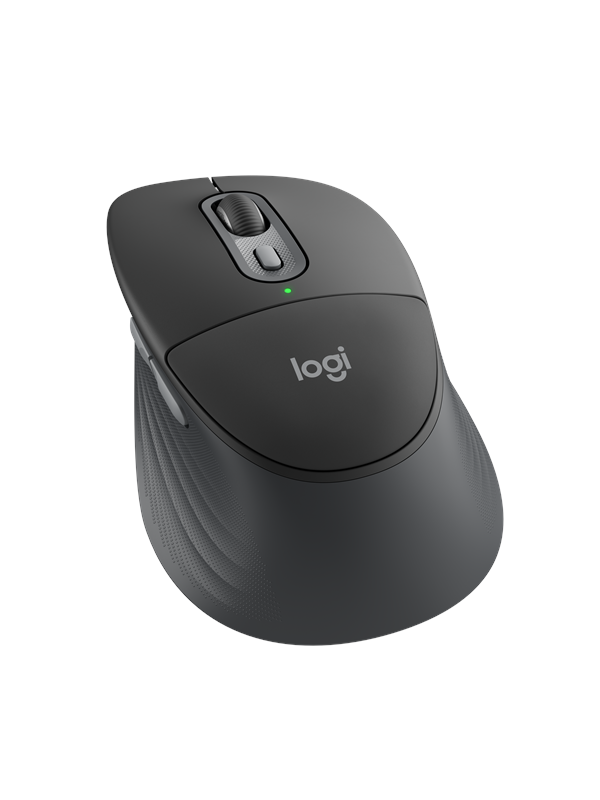 Logitech Signature Comfort Plus M850 L - Muis - Optisch - 6 knoppen - Grijs