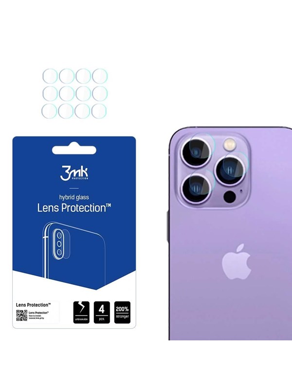 3mk Camera Glass For iPhone 14 Pro Max / 14 Pro 7H For Series Lens Protection Lens