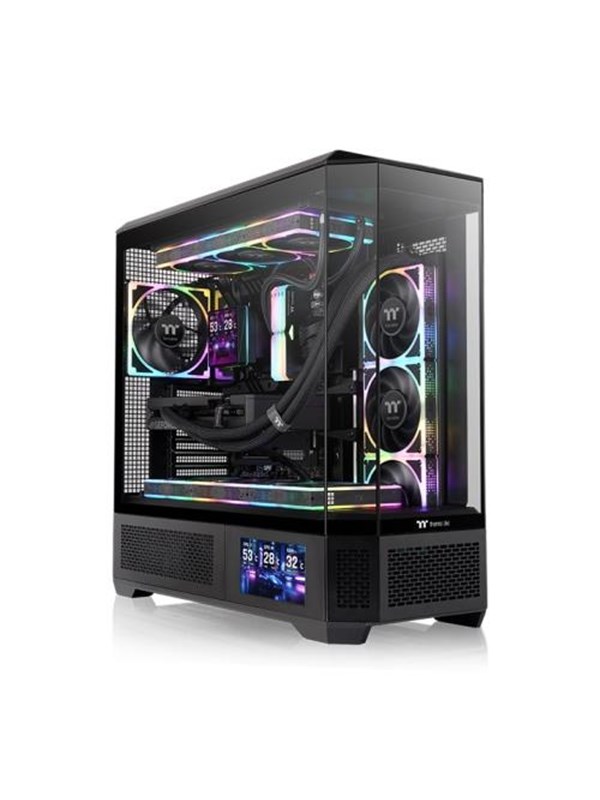 Thermaltake View 600 TG Full - PC Case - Behuizing - 4x4mm Gehard Glas - Stoffilters - Zwart