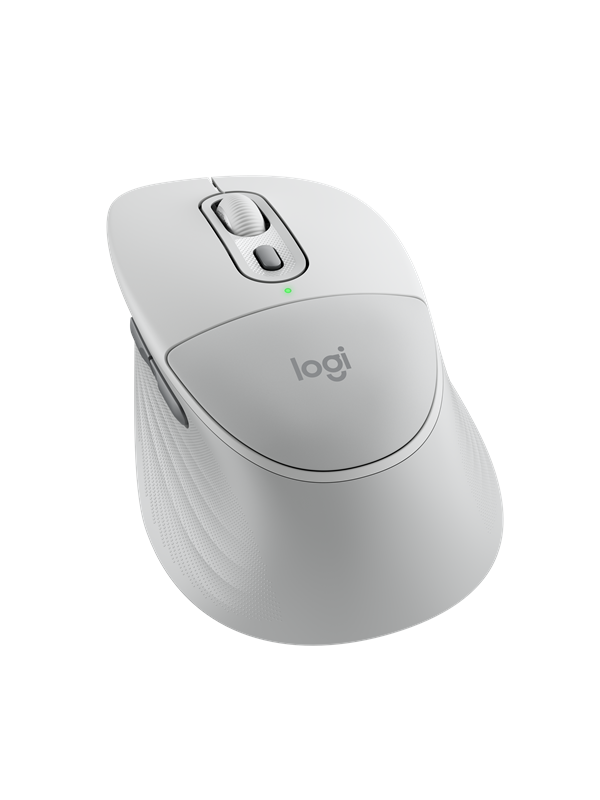 Logitech Signature Comfort Plus M850 L - Muis - Optisch - 6 knoppen - Wit