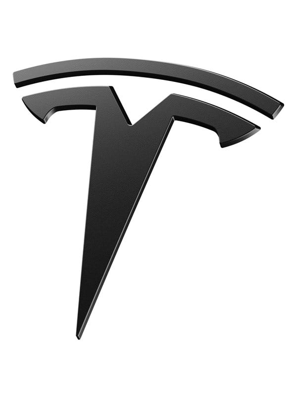 Spigen Tesla Front Emblem - black - Tesla Model YJuniper