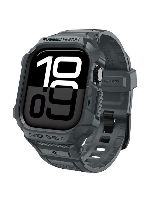 Spigen Hoesje Voor Apple Watch 11 46Mm Rugged Armor Pro 2 Cushion