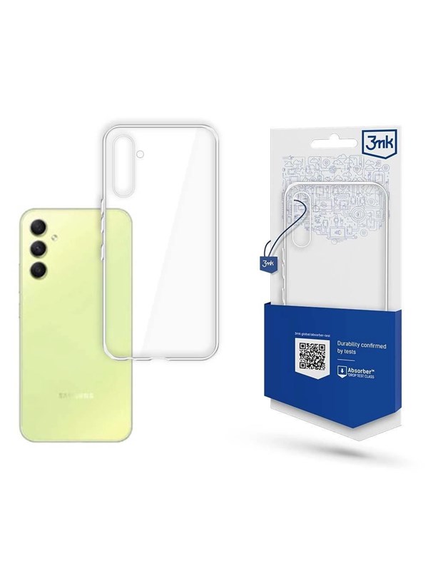 3mk - Samsung Galaxy A34 - Clear Case - Telefoonhoesje - voor Optimale Bescherming - Transparant