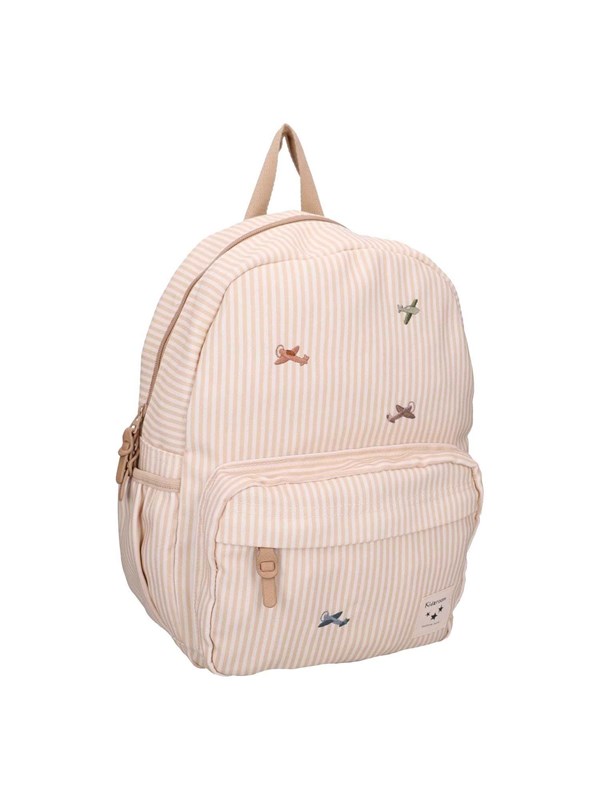 Kidzroom Nostalgia Rugzak - Kinder rugzak - 11.7 l - 36 x 27 x 12 cm - Vliegtuigen - Beige