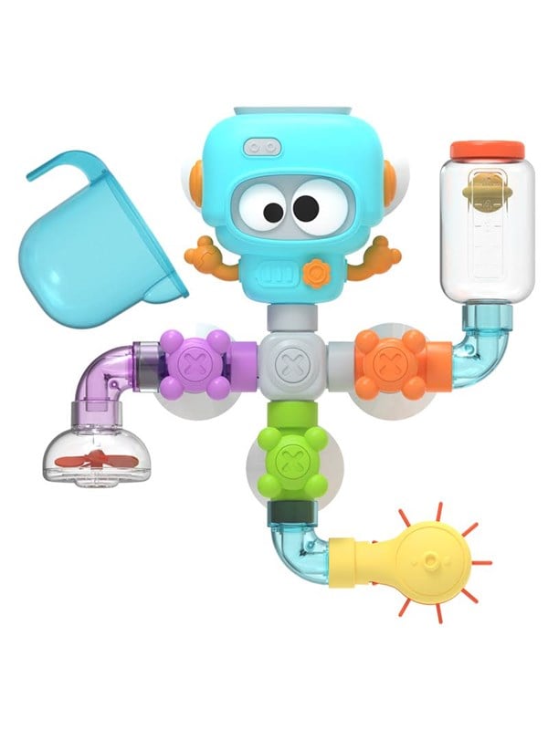 Fresh Kid Tub Fun! Flow & Fill Robot 20 parts