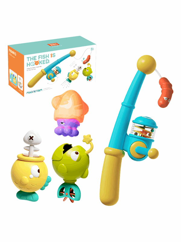 Fresh Kid Tub Fun! Fishing set 4 parts