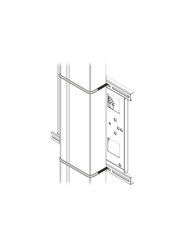 Chief Square 8" x 6" U-Bolt Set - Mounting Component - Max - recommended for
