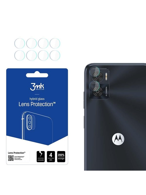 3mk Lens Protection Hybrid Camera Glass for Motorola Moto E22 / E22i