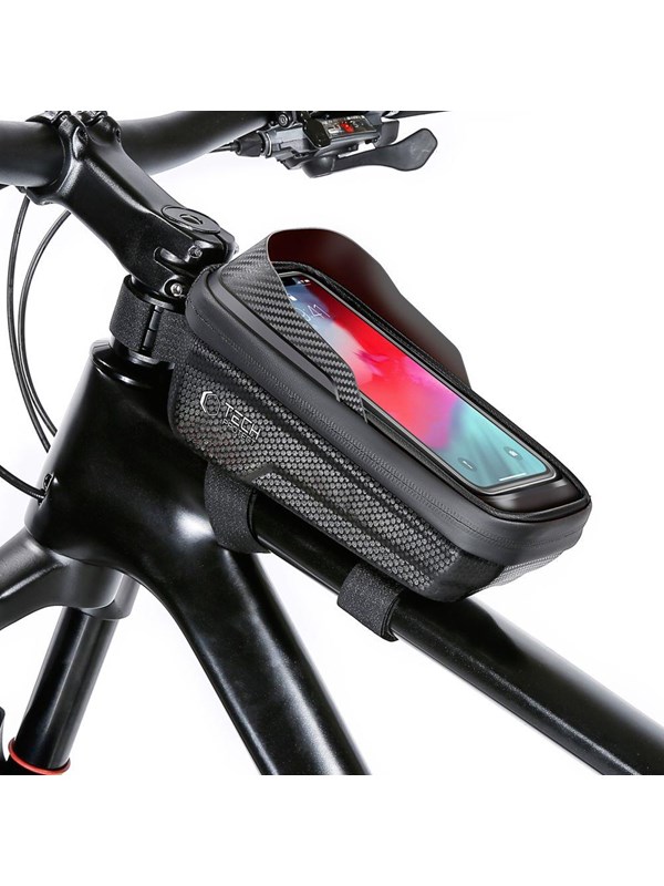 Tech-Protect V2 Bicycle Bag with Phone Space 1l - Black