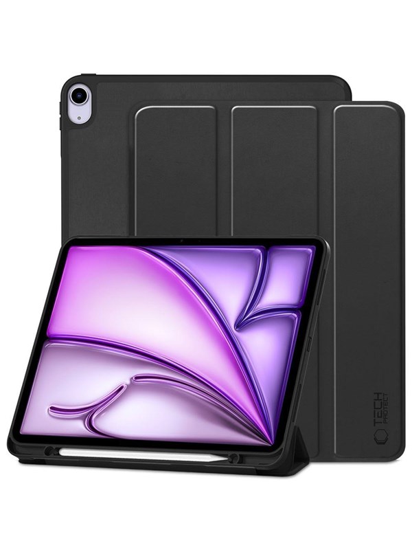 Tech-Protect SC Pen Case for iPad Air 13" (2024/2025/2026) - Black