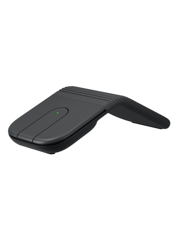 Logitech Mobi Fold - Graphite - Muis - Optisch - 4 knoppen - Grijs