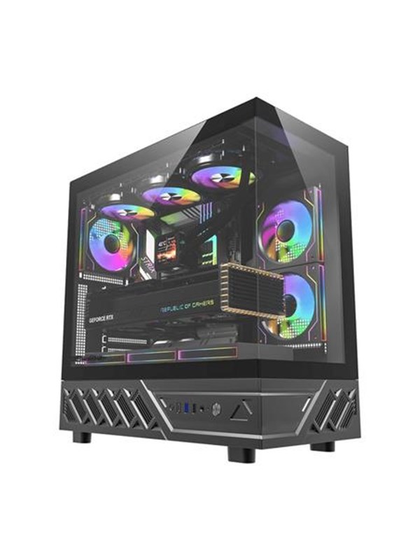 Darkflash DS950 Computer Case - Case - Zwart