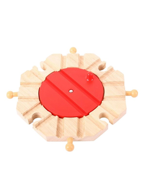 Bigjigs Wooden Rails - 8 Direction Turntable