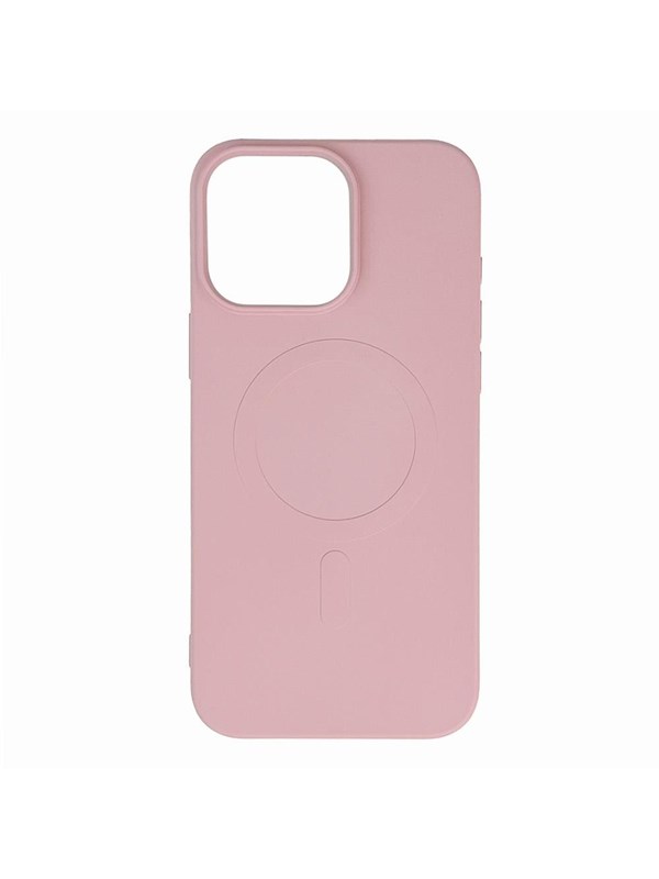 Hurtel Liquid Silicone Case MagSafe for iPhone 16 Pro Max - Light Pink