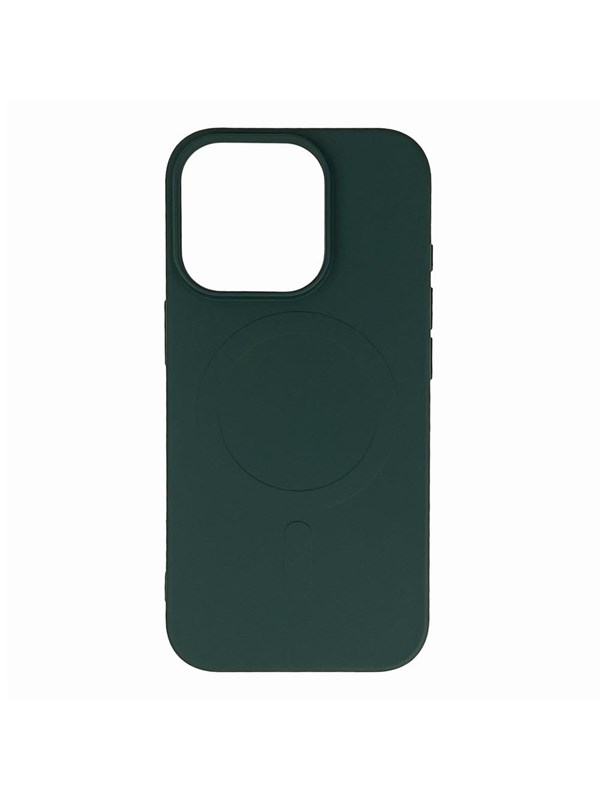 Hurtel Liquid Silicone Case MagSafe for iPhone 16 Pro - Dark Green