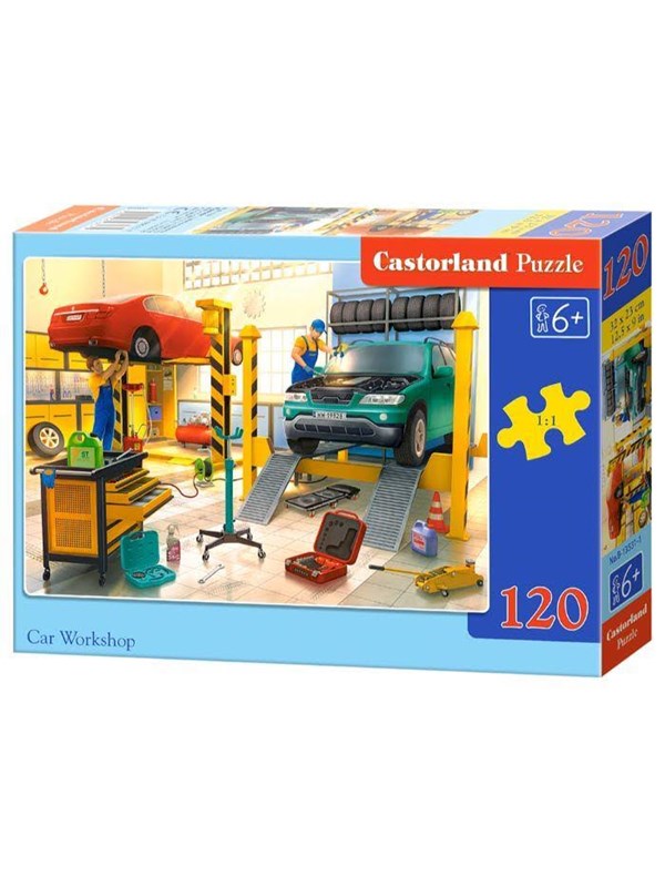 Castorland Workshop Puzzle - 120 Pieces - 6+ Years 2D Puzzels