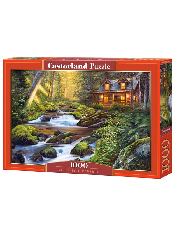 Castorland Creek Side Comfort – Puzzel – 1.000 stukjes – Satijnen afwerking – Perfecte pasvorm – Europese kwaliteit