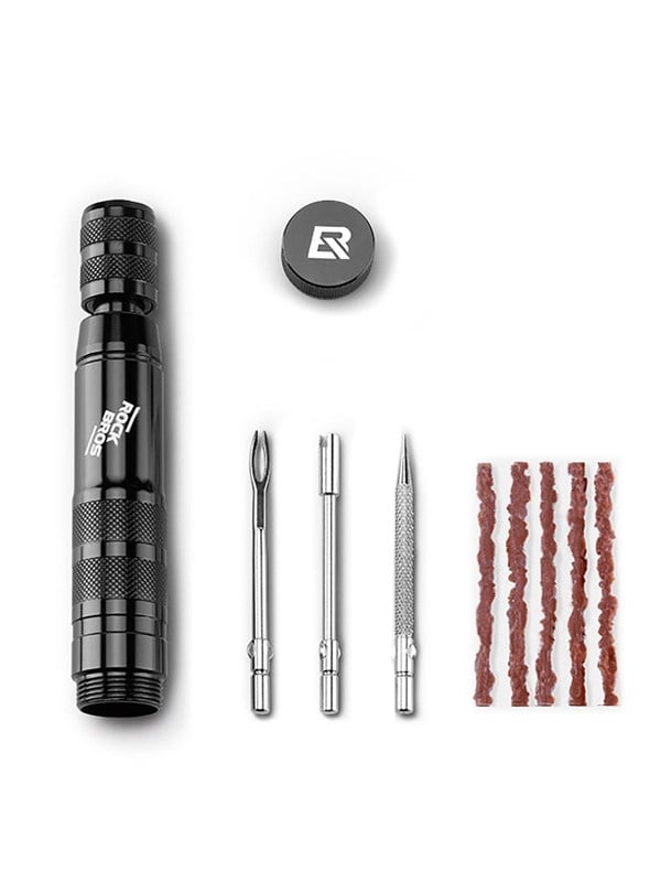 Rockbros Tubeless Tire Repair Kit - Black