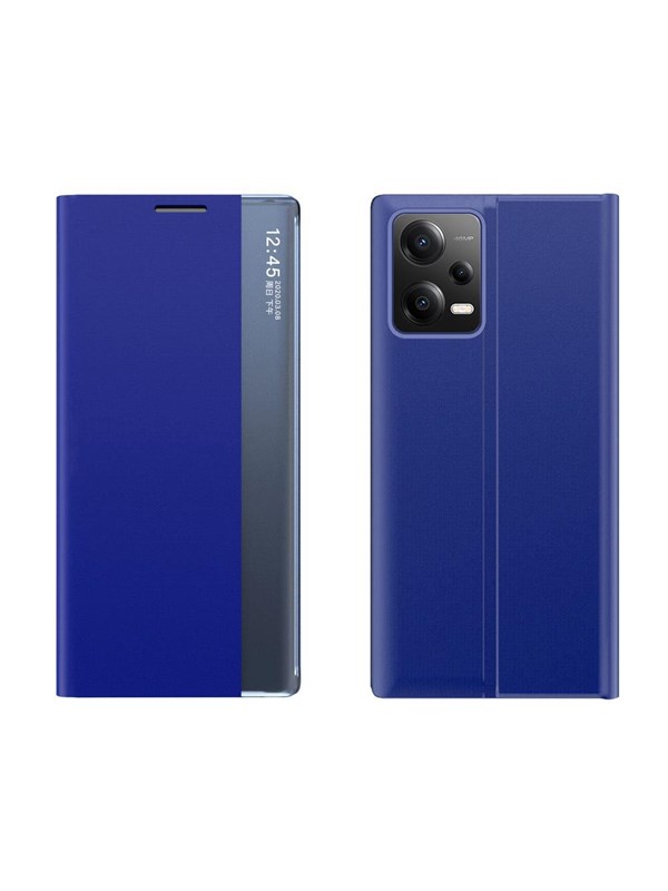 Hurtel New Sleep Case for Xiaomi Redmi Note 12 Pro+ Cover with Flip Stand Blue