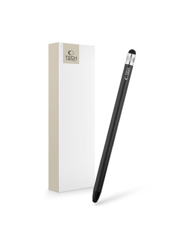 Stylet capacitif double face Touch Stylus - noir