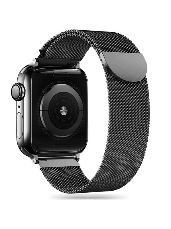 Tech-Protect MilaneseBand Strap for Apple Watch 4 / 5 / 6 / 7 / 8 / 9 / SE / Ultra 1 / 2 (42 / 44 / 45 / 49 mm) - Black