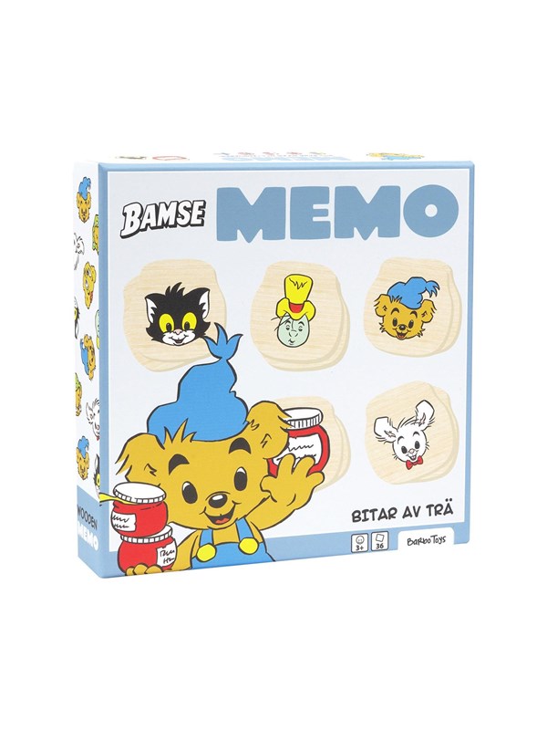 Barbo Toys BAMSE Memo Wooden