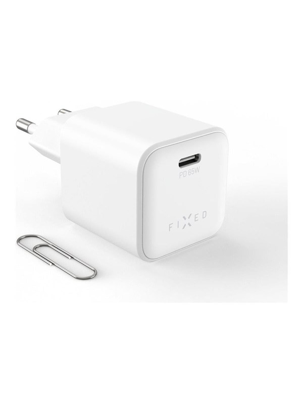 FIXED power adapter - GaN mini - USB-C - 65 Watt