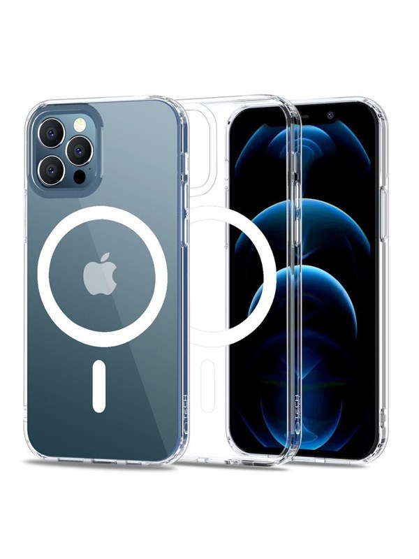 Tech-Protect MagMat MagSafe Case for iPhone 12 / 12 Pro - Transparent