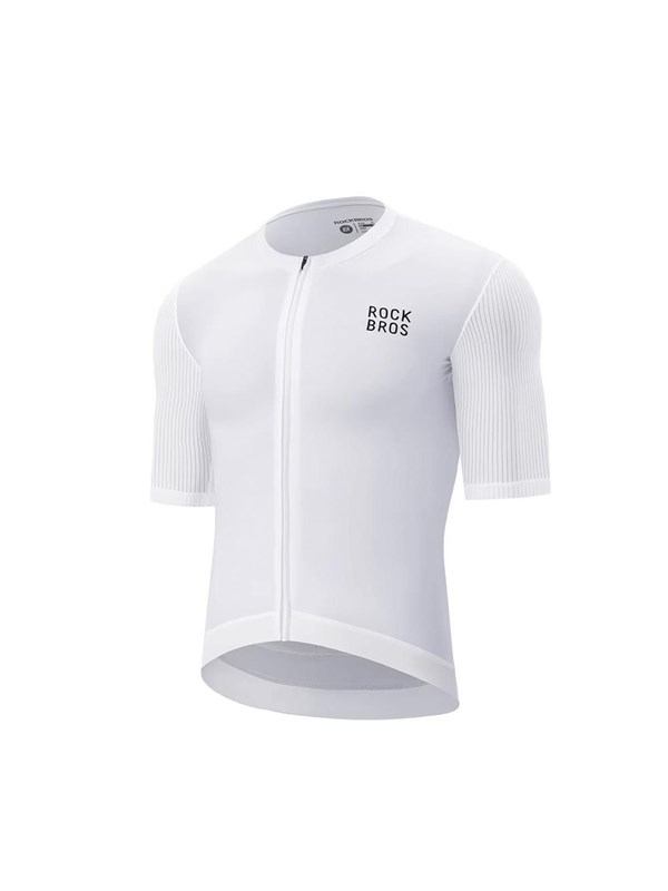 Rockbros 15200025 Short Sleeve Cycling Jersey Size M - White