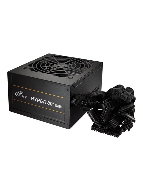 FSP Hyper 80+ Pro - power supply - 650 Watt Voeding - 650 Watt - 120 mm - ATX - 80 Plus 80 PLUS Bronze