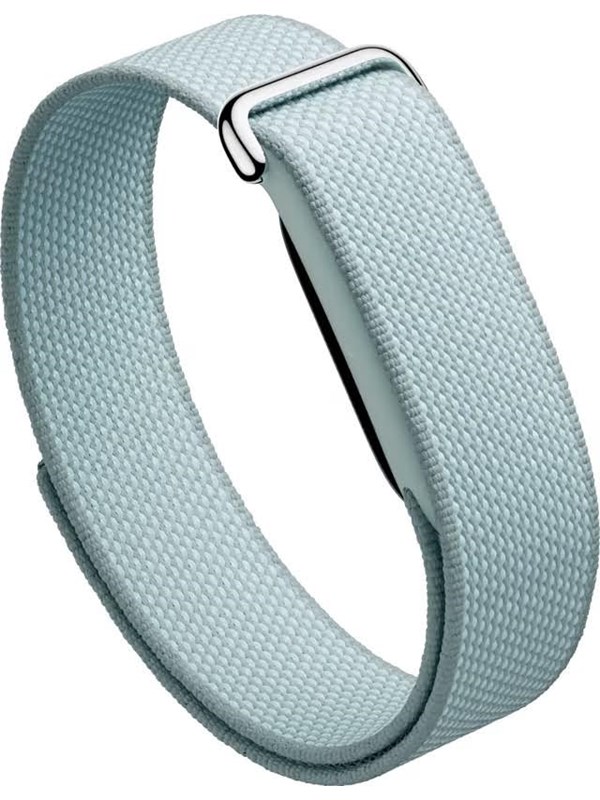 Google Fitbit Air Fog - Activity Tracker - Met Groen/Grijs actiesportbandje met klittenband