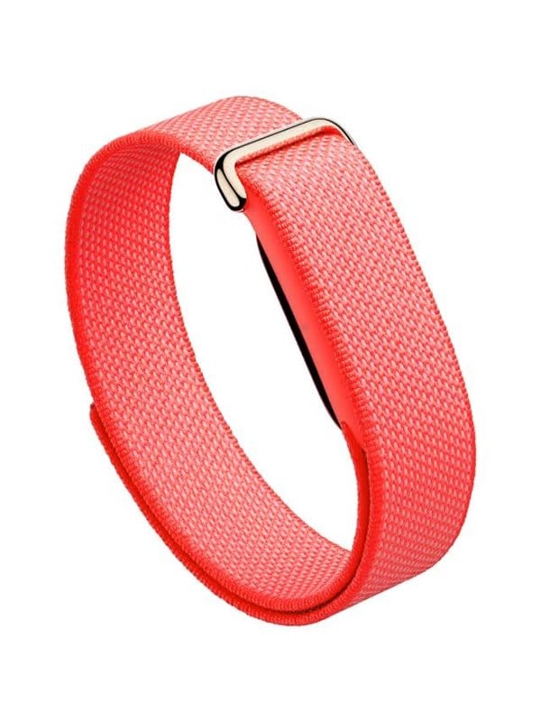 Google Fitbit Air Berry - Activitytracker - Met roze Actiesportbandje met klittenband