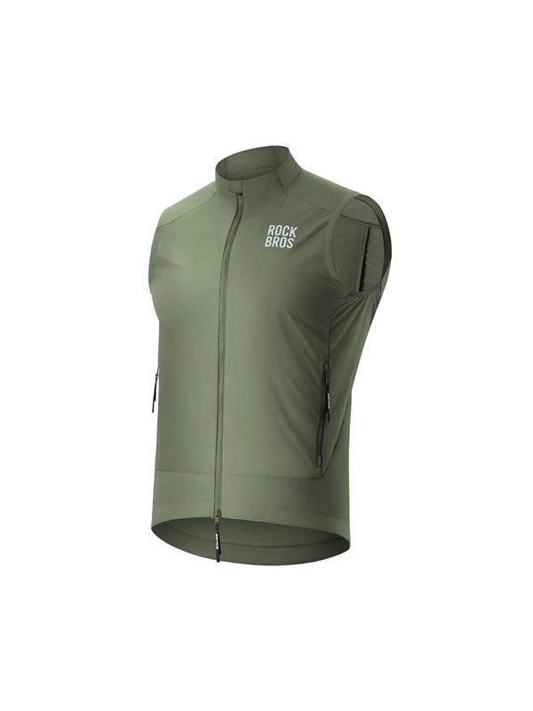 Rockbros YDMJ003 Spring/Autumn Windproof Vest Size XL - Green