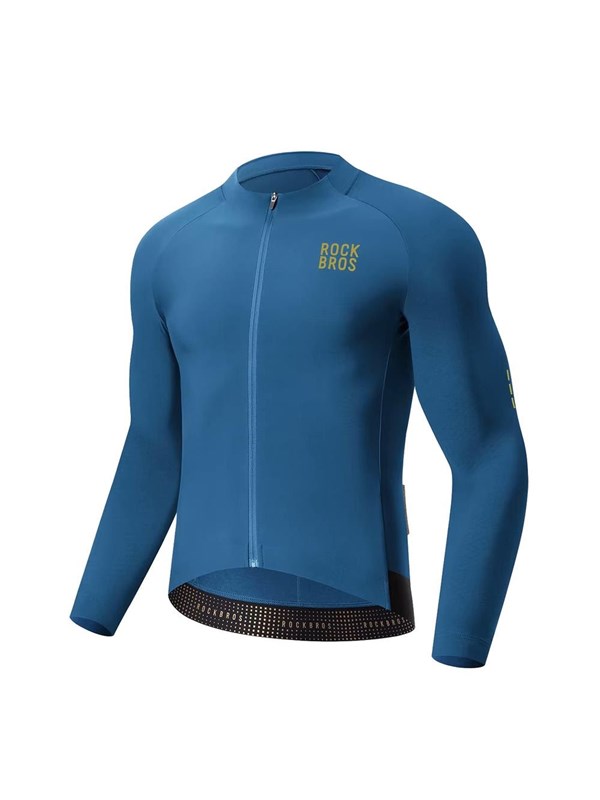 Rockbros YDWT020 Diamond Fall/Winter Cycling Jacket Size XXXL - Blue
