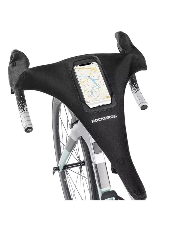 Rockbros D78 Sweat Cover with Pocket and Phone Window - Black